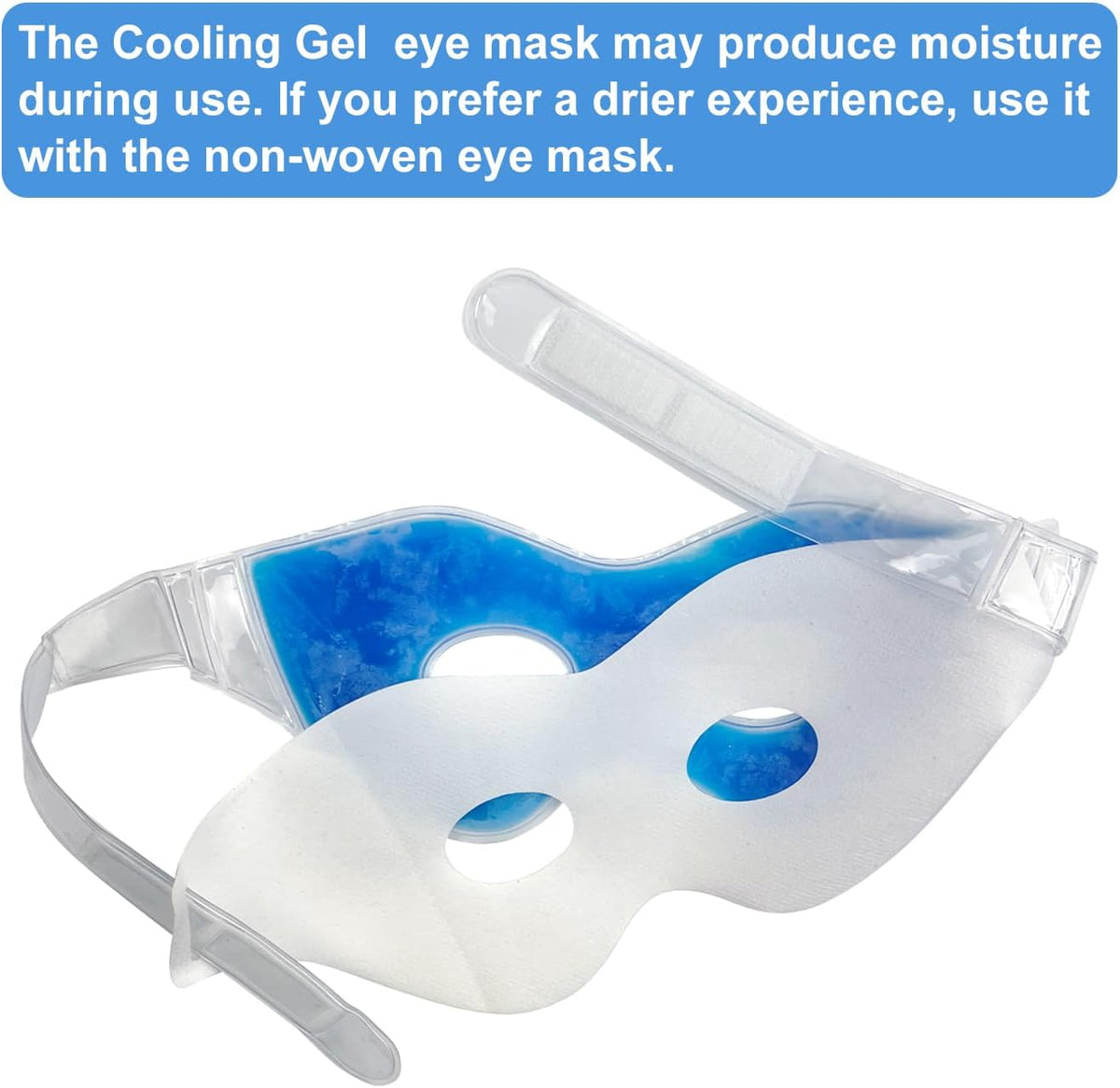 2PCS Gel Cooling Eye Mask for Puffy Eyes and Dark Circles