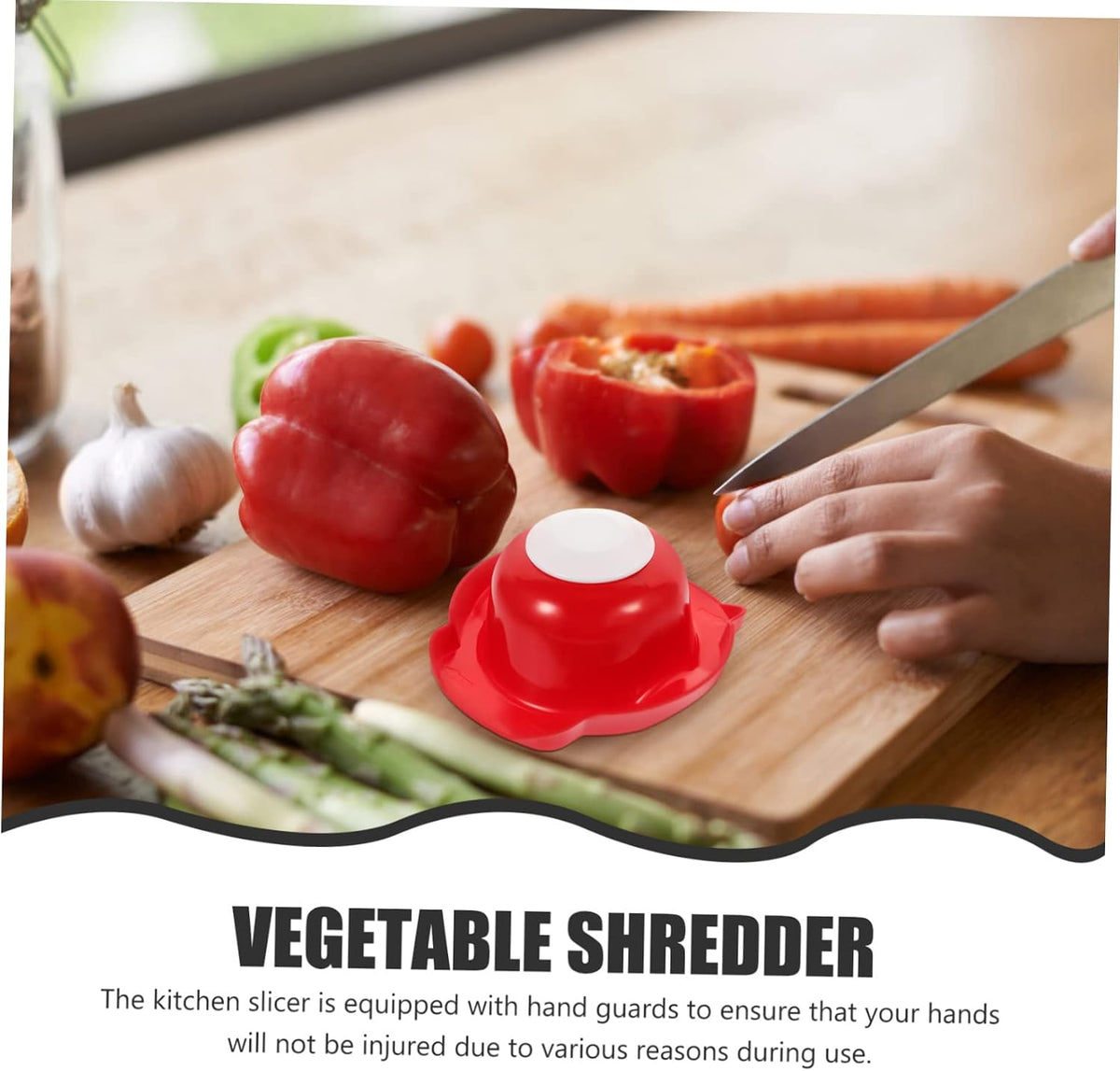 3pcs Potato Grater Vegetable Cutter with Hand Protector for Kitchen