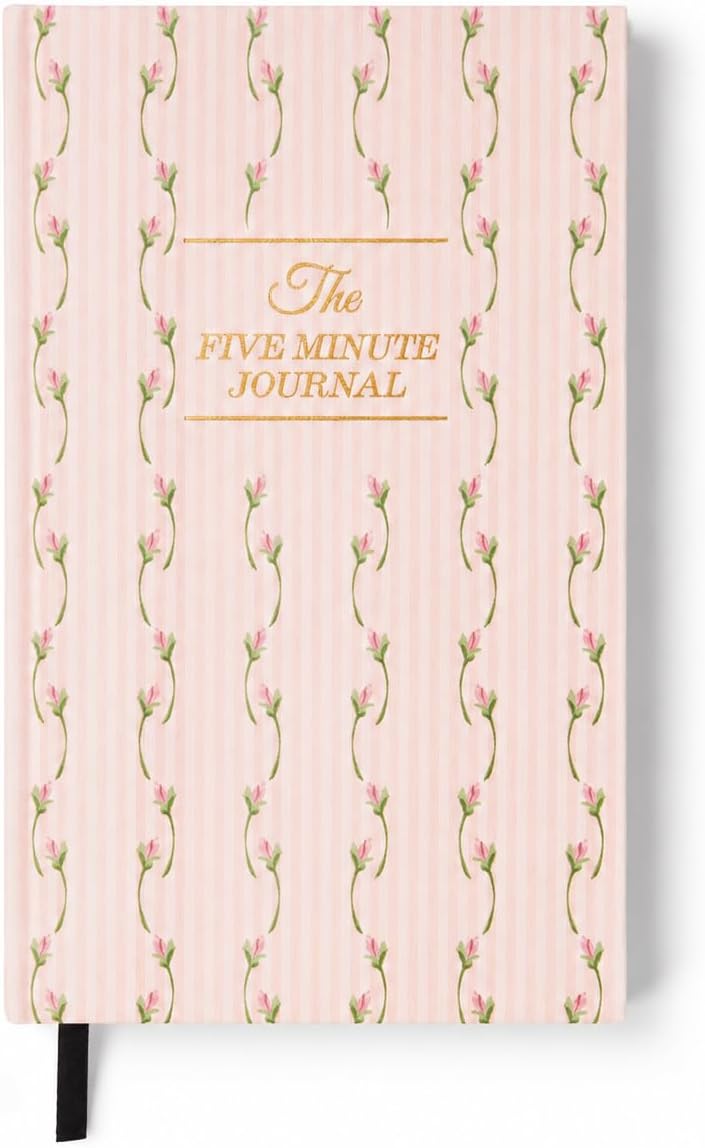 Intelligent Change The Five Minute Journal - Original Daily Gratitude Journal for Women & Men - Mindfulness, Happiness & Daily Reflection - Undated Planner - Affirmation Journal - Gifts for Women