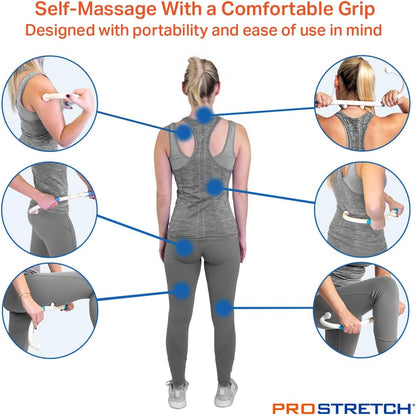 ProStretch Mini Knot Bad, Massage Cane for Trigger Points & Muscle Recovery