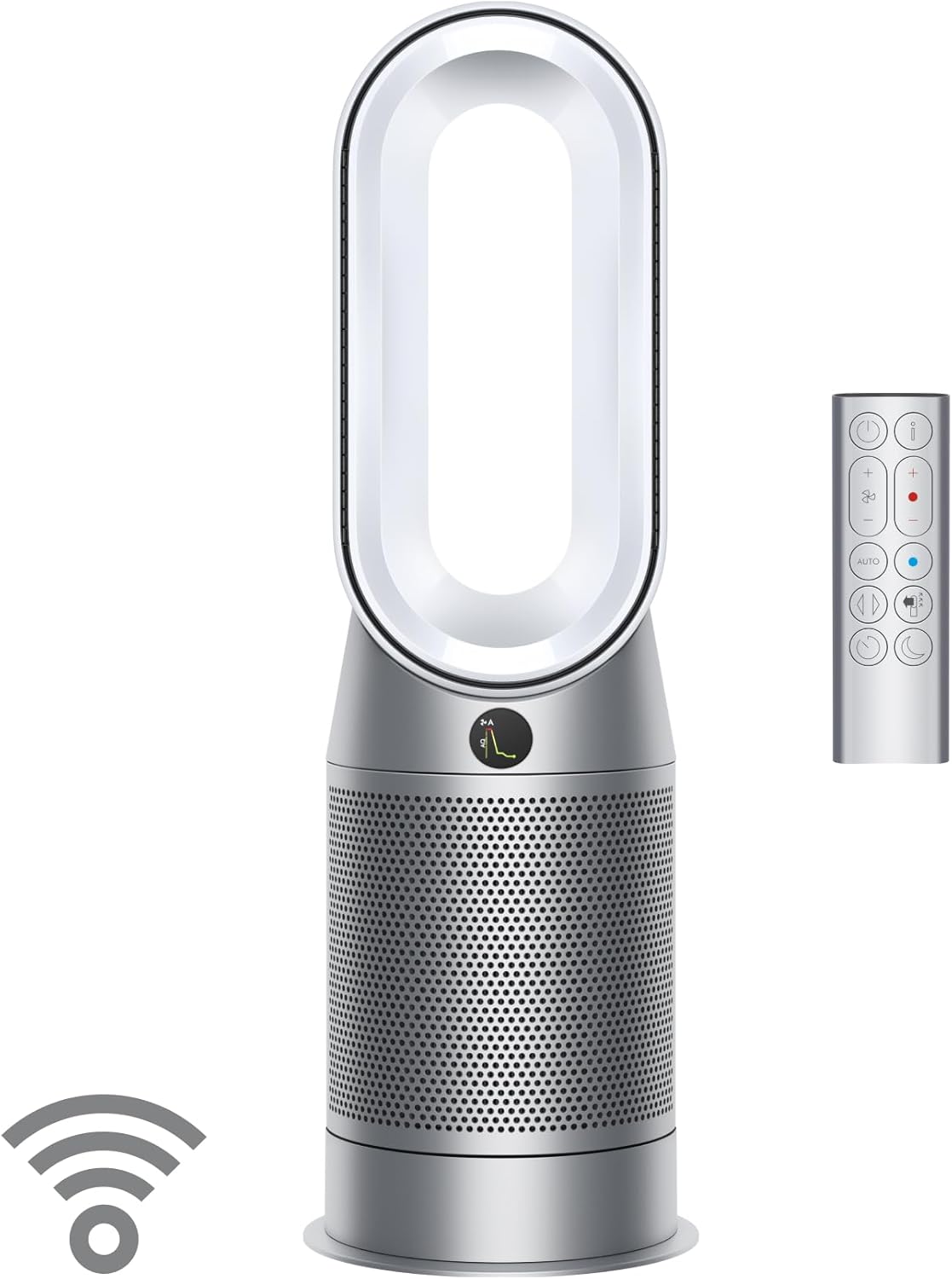 Dyson Purifier Hot+Cool HP07 Air Purifier, Heater, and Fan | White/Silver, Large
