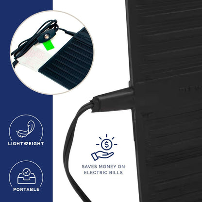 Cozy Products Electric Foot Warmer Under Desk Office Heat Mat, 120 Watts