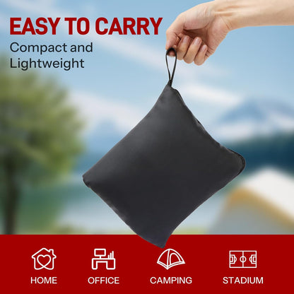 24x20Inch Stadium Seat Heating Pad, Battery Heated Outdoor Chair Cushion for Camping,Stadium,Office or Home, (Battery NOT Included).