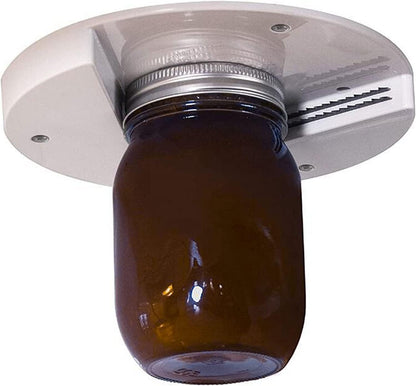 Jar Opener - Under Cabinet, for Seniors With Arthritis or Weak Hands | Under Counter Can, Jar Lid, Bottle Cap Opener Tool