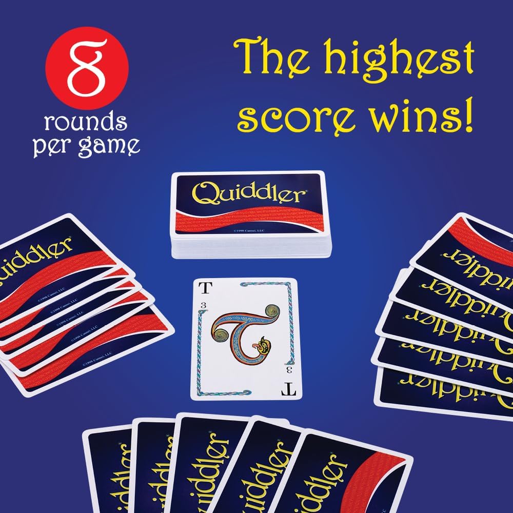 SET Enterprises Quiddler Word Game