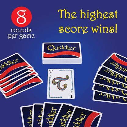 SET Enterprises Quiddler Word Game