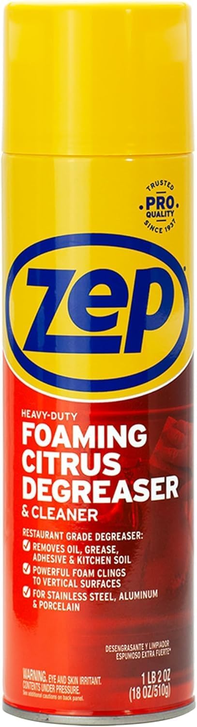 ZEP ZUHFD18 Foam Degreaser, 18 oz