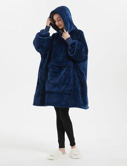 Wearable Blanket Hoodie for Adults With Pocket Strawberry Hoodie | Sherpa, Fuzzy Blanket Hoodie, Oversized Sweatshirt Blanket, Kangaroo Pouch, Cute Birthday Gifts for Sister, Cute Stuff