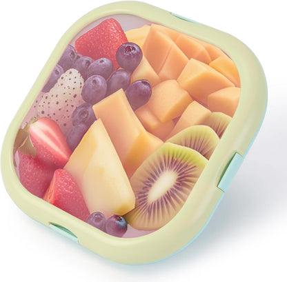 Winb Lunch Saver & Avocado Saver & Onion Storage, 8 inch Reusable Fruit, Veggie and Food Savers - Ideal for Avocados, Tomatoes, Sandwich, Garlic, Onions, and More (Macaron color)