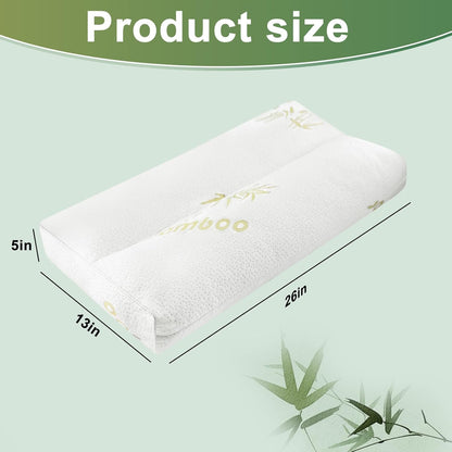 MINUPWELL Knee Pillow for Side Sleepers - Between Leg & Under Knee Pillow for Back Sleepers - Leg Pillow with 850G 7D Alternative for Relieving Leg, Back, and Knee Pain - 100% Cotton Fabric - White