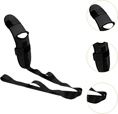 Stretching Strap with Loops for Foot And Calf Attachable Exercise Stretcher Strap Adjustable for Flexibility Mobility Pilates