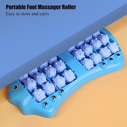 Foot Roller Massager for Plantar Fasciitis Relief, Large Size Roller Foot Massage Shiatsu Acupuncture Massage, Reflexology Tool,Heel, Arch, Muscle Aches, Foot Pain, Stress Relief - Relaxation Gift