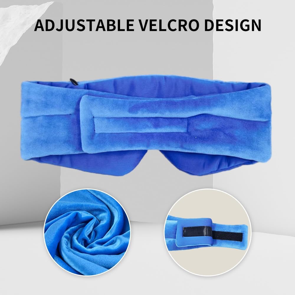Joythink Sleep Headphones Bluetooth Sleep Mask Silk Headband Earphones Bluetooth Eye Mask for Sleeping On Side Blackout Soft Sleep Earphones Music Kids Children Eye Cover Purple