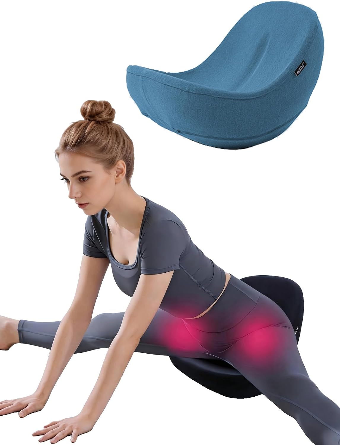 Multi-Functional Stretcher for Legs, Back, and hips; Suitable for Ballet, Dance, Yoga, and Flexibility Training. Relieves Leg and Back Muscle Soreness. Mini, Lightweight, and Portable