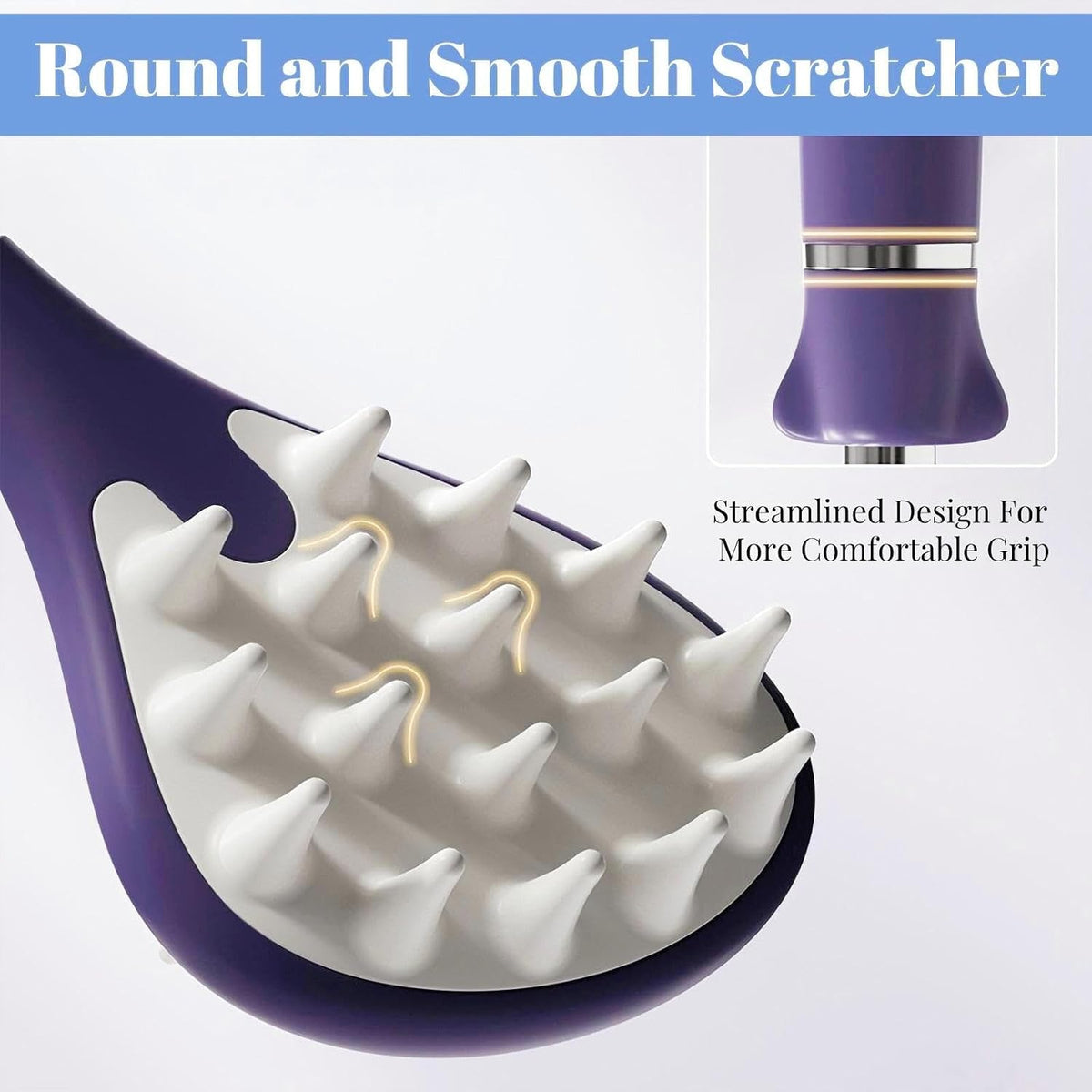 Retractable Portable Back Scratcher for Back, Scalp, Foot & Body
