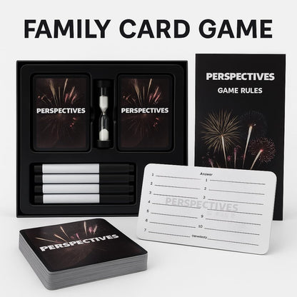 Perspectives: Laugh & Discover How Your Family Really Sees Things! Get to Know Each Other Better - Family Games Perfect for Travel and Family Vacations - Ages 10+
