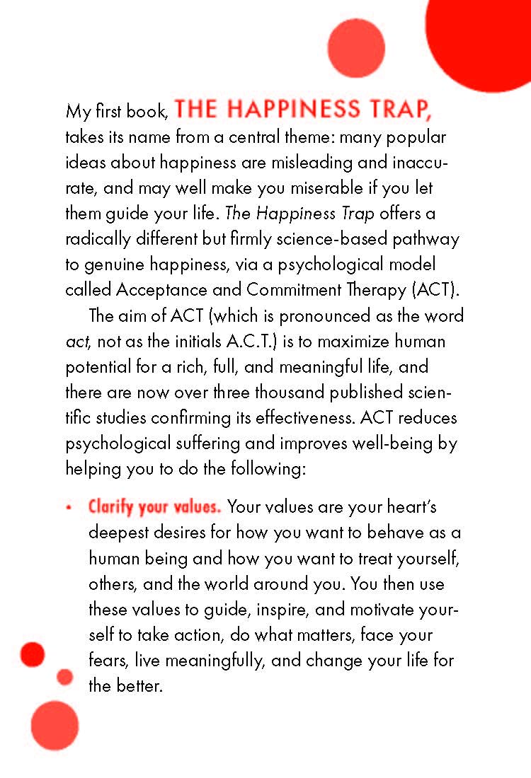 The Happiness Trap Cards: 50 ACT-Based Prompts, Practices, and Reflections to Help You Stop Struggling and Start Living