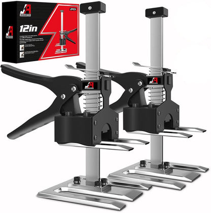 2 Pack Labor Saving Arm Jack Handle, 6.69 Inch Lift Height 440LBS Multifunctional Handheld Lifter Tool, Furniture Jack Height Adjuster for Cabinet Wall Tile Construction Installation