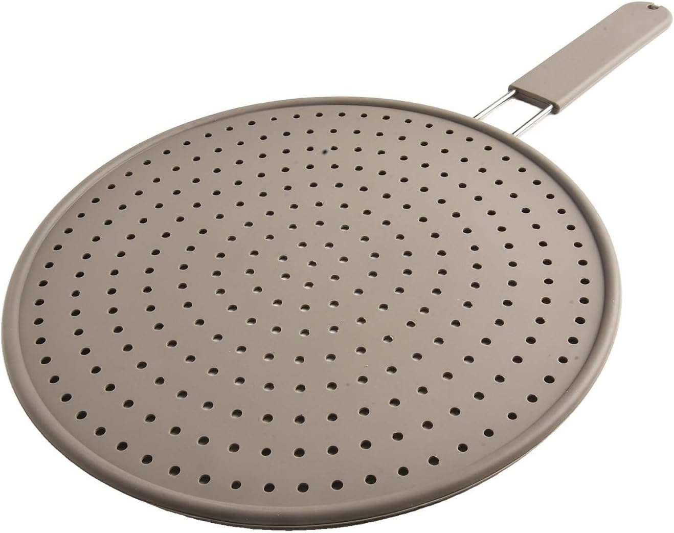 Silicone Splatter Guard for Frying Pan 28cm/11in, Heat Resistant Mesh Screen with Handle Cover, Non-Stick Grease Shield for Cooking Oil for SPLASH Prevention, Dishwasher Safe Kitchen Tool for Stove