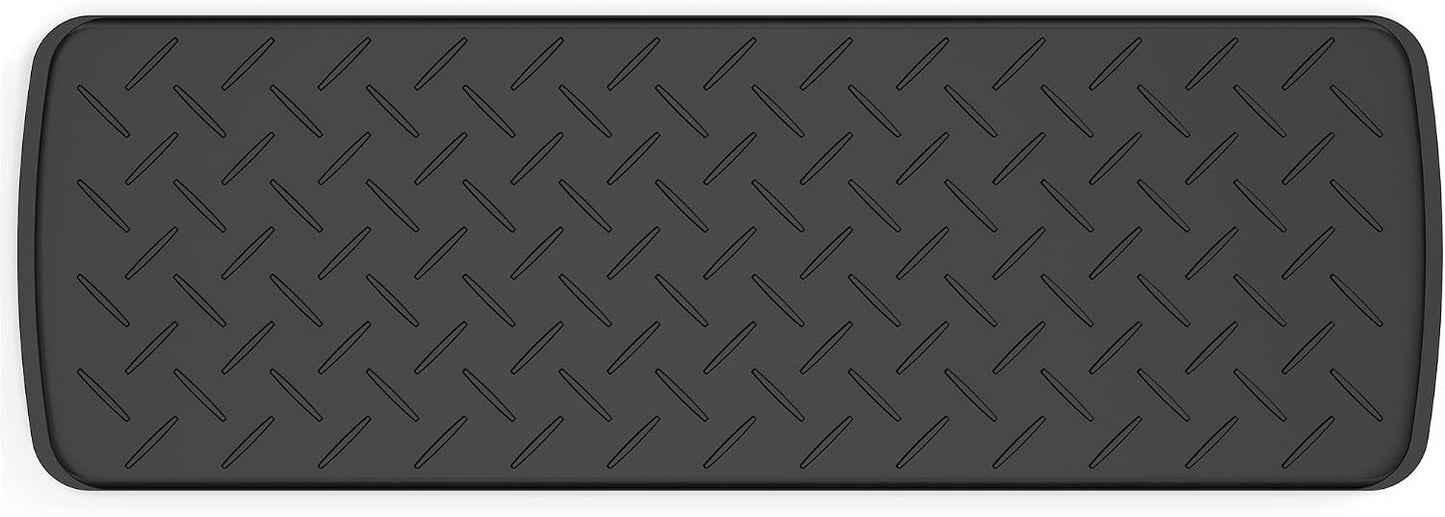 Boot Trays Heavy Duty Rubber Mat with Lip, Waterproof Shoe Mat Tray for Entryway Shoe Tray Multi-Purpose for Indoor or Outdoor 27.56 x 15.75inch