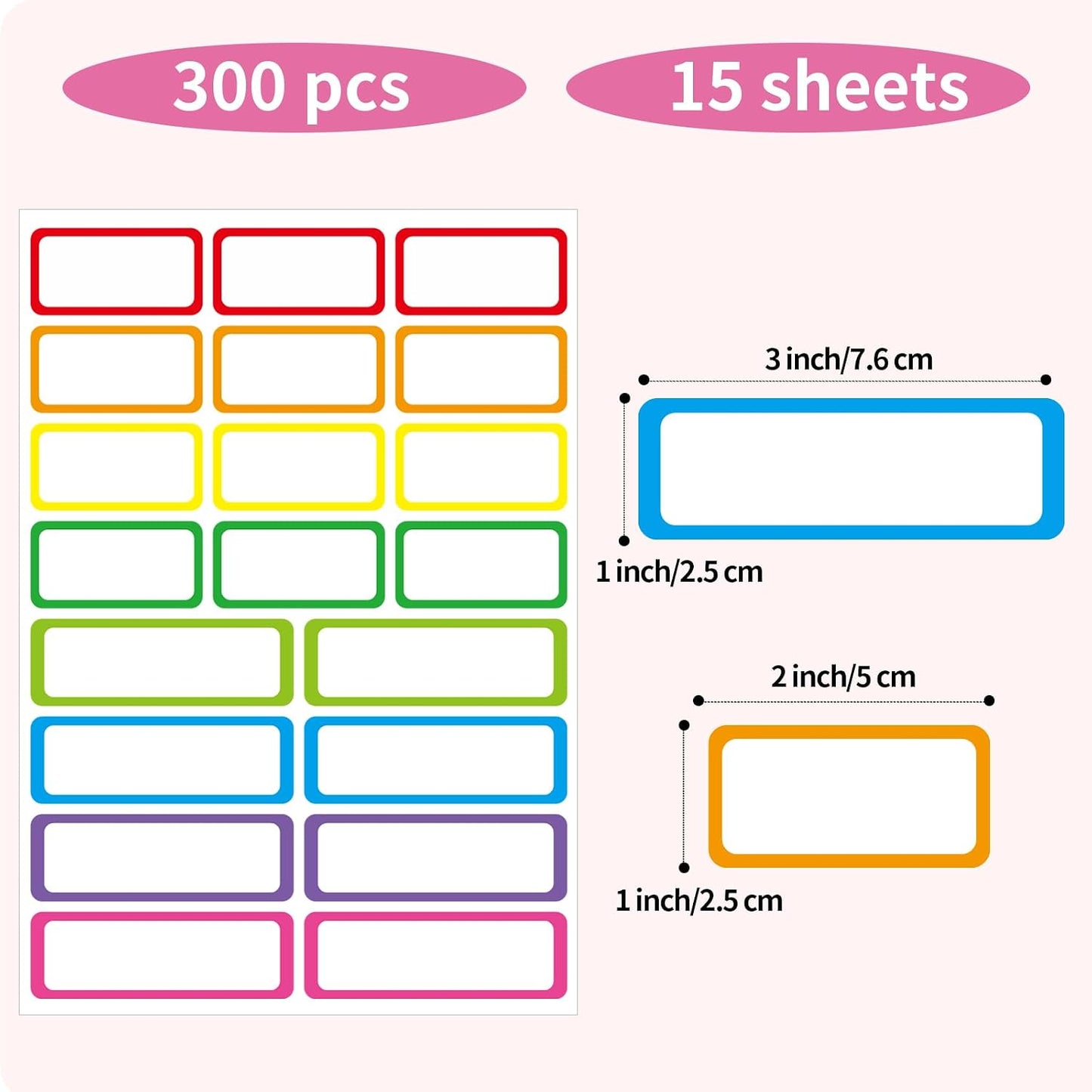1000 Blank Removable Freezer Labels, Blank Removable Labels Water Oil Resistant with Perforation Line for Food Containers Jars Pantry Organization (Each Measures 1x 3 Inch)