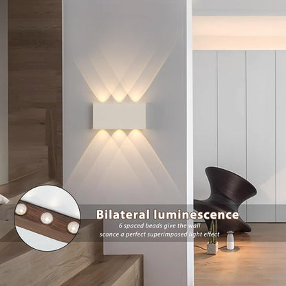 2 Pcs LED Magnetic Wall Sconce Lights,5000mAh Wireless Bedside Wall Light USB Rechargeable Reading Wall Lamp,3 Lighting Colors And Dimmable Battery Operated Wall Sconces (Walnut color, 2 pcs)