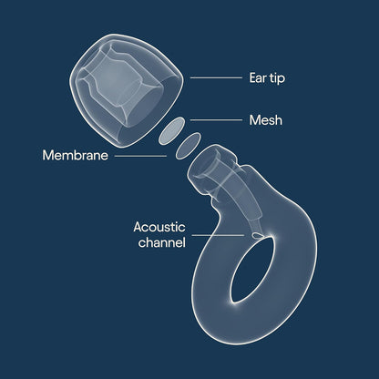 Loop Experience 2 Ear Plugs - Stylish Certified Hearing Protection