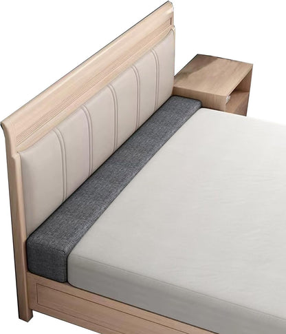 SAMTY Bed Gap Filler for headboard Space Gap Filler Bolster Stopper 54x6x4 | Full Bed, Closes Gaps Between Headboard And Mattress With Supportive Foam And Removable Washable Linen Cover