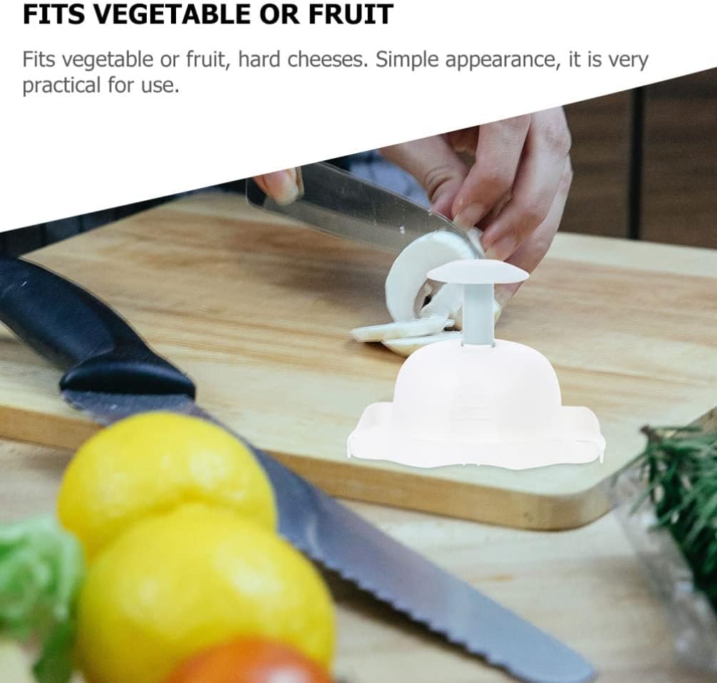 Tofficu Cheese Slicer Handheld Food Slicer Hand Guard Grater Finger Protector Vegetable Slicer Holder Onion Cutting Tools Food Slicer Cutter (Blue) Hand Held Grater