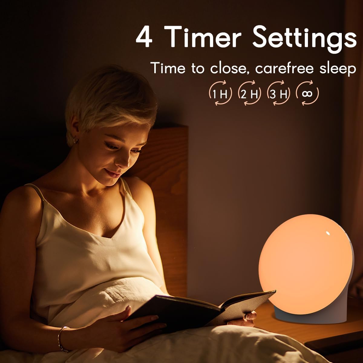 BrownNoise White Noise Machine with 30 Soothing Sound Sound Machine 12 Colors Night Light with 36 Volume Levels and Memory Function 4 Timers 10 Adjustable Brightness Sleep Machine for Baby Adults Kids