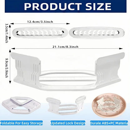 4Pcs Bed Sheet Straps – No-Slip Adjustable Clips for Mattress, Keeps Sheets Tight (White)
