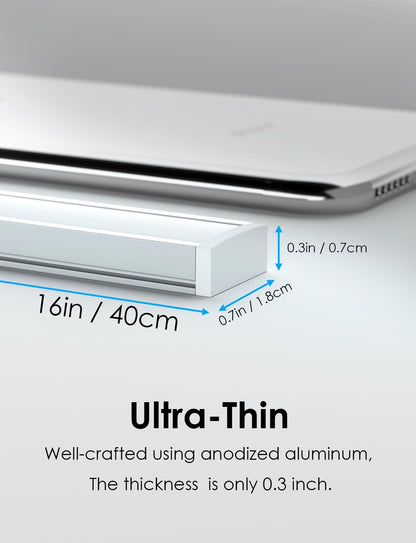 Under Cabinet Lighting LED Motion Sensor Lights Plug in Indoor, 16 inch 500LM 12V Under Counter Super Bright Ultra Thin Magnetic for Kitchen/Closet/Hallway/Toilet/Garage(Cool White/6000K)