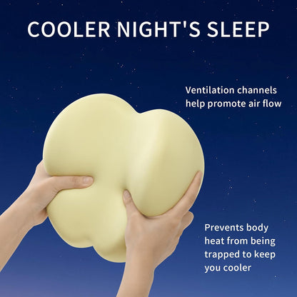 Side Sleeper Heart-Shaped Knee Pillow, Memory Foam Leg Positioning Pillow, Ergonomic Design, Perfect for Side Sleepers and Pregnant Women, Relieve Body Aches and Pains (Gray)