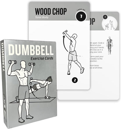 Half Balance Ball Workout Cards, 62 Exercises Cards Deck Large Size 5" x 3.5" Fitness Cards for Women & Men, Beginner Fitness Guide to Training Exercises at Home or Gym