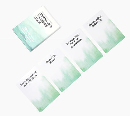 The School of Mindfulness- Mindfulness Coping Skills Series Deck, for Depression and Anxiety, Anger Management, and Cravings and Triggers (Anger Management)