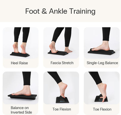 StrongTek Foot Stretcher, High-Density EVA Calf Stretching Wedge, Portable