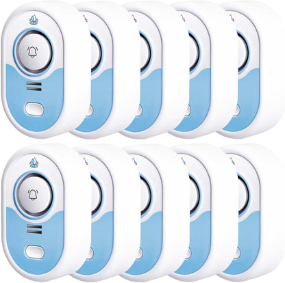 LSENTLY Water Leak Detector Supports 5 Years Standby Time, LED Indicator & 100dB Leak Alarm & Low Battery Reminder Water Alarm, IP66 Waterproof for Home, 3 Pack (Cannot Connect Wi-Fi)