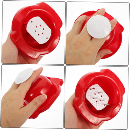 Vegetable Slicer Finger Protector Food Safety Holder for Mandolin Grater Cutting Guard Kitchen Tool Cut Finger Guard for Onion Potato and Fruit Slicing