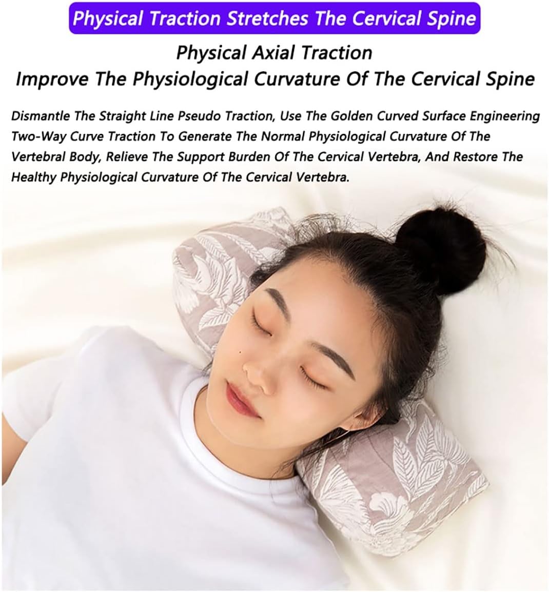 Neck & Cervical Pillows, Buckwheat Pillow Cervical Neck Roll Pillow Buckwheat Hulls Filling Cooling Round Pillows Lunch Break Buckwheat Pillow Office Waist Support Organic Buckwheat Pillow ( Color : A