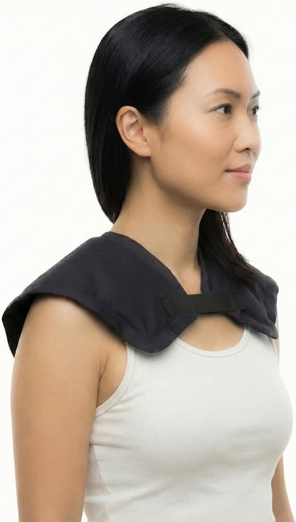 Rapid Relief Reusable Hot or Cold Neck and Shoulder Gel Wrap, Muscle Aches