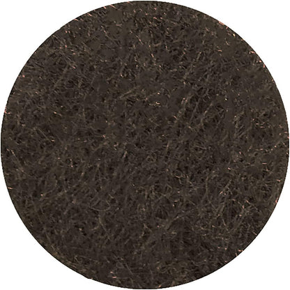Shepherd Hardware 9958 1/2-Inch Self-Adhesive Felt Furniture Pads, 24-Pack, Brown