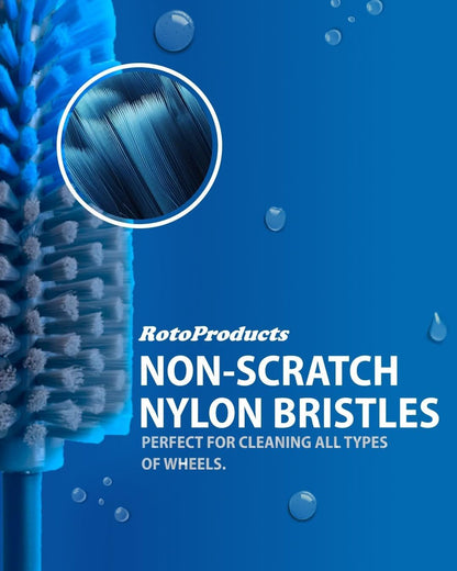 Multi-Purpose Drill Brush Attachment, Showers, Tubs, Carpet, Tile, Grout, Medium Bristle for Ultimate Cleaning Power