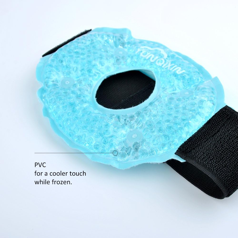 Cooling Knee Brace for Women Men Girls Boys Adjustable,Ice Pack for Knee Injuries,Reusable Hot Cold Therapy Knee Wrap for Joint Pain Arthritis Meniscus Tear, Sprains & Swelling