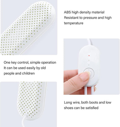 Household USB Shoe Dryer, Portable Boot Drying Student Dormitory Heater Adult Foot Deodorizing Boot Shoes Dryer with Timer for Travel Sneaker Socks Gloves Drying