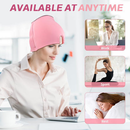 Migraine Relief Cap, Soothing Headache Ice Face Mask Products