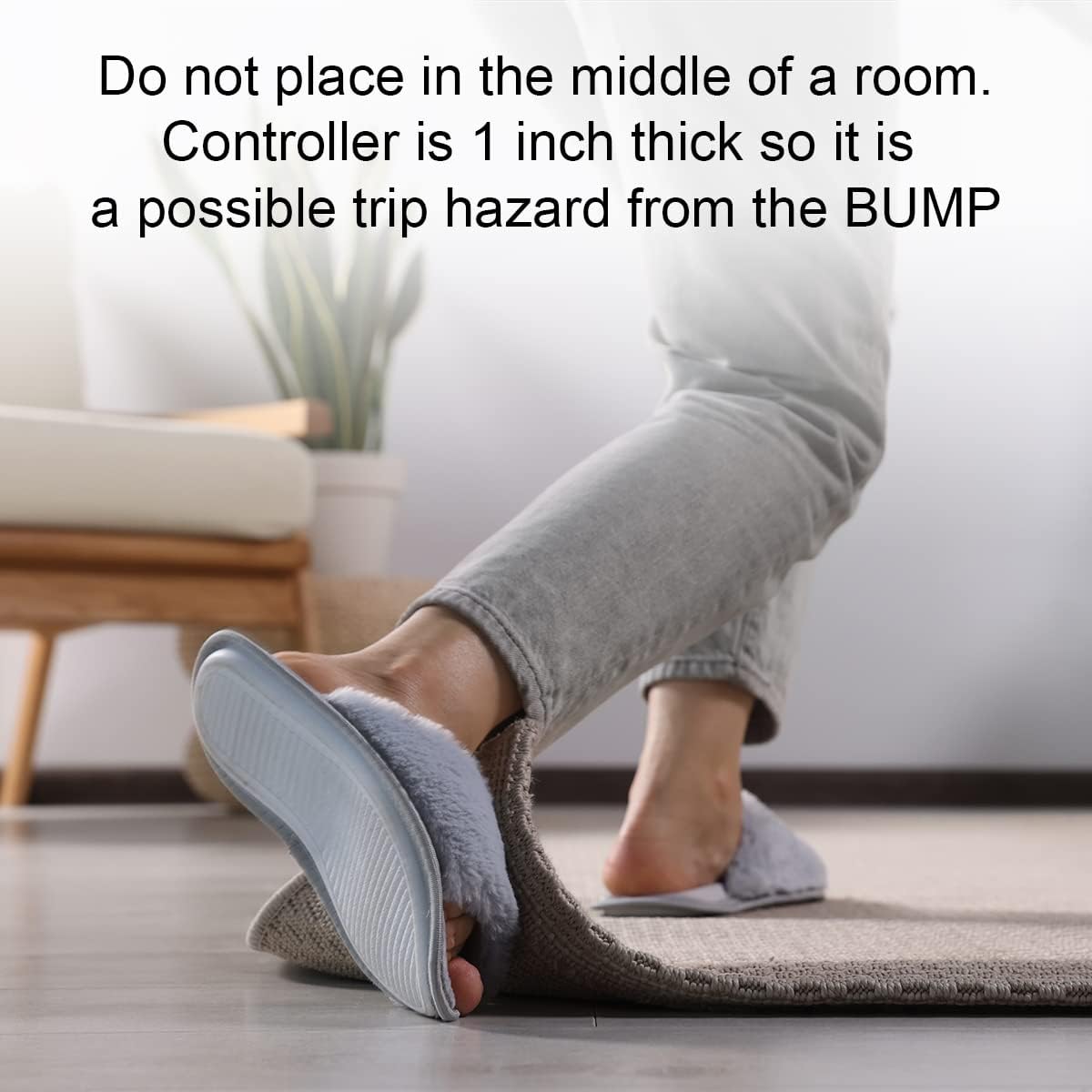 Hot Carpet Under Rug Instant Radiant Floor Heater Electric Mat Heated Area Rug Great for Yoga (720 Watt 92" x 76.5" Inches) Made in Seattle WA