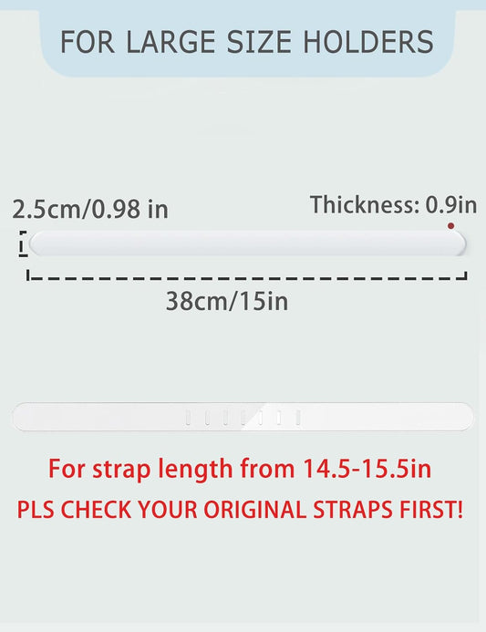 Replacement Strips for Bedsheet Holder, 4PCS PP Durable Straps Compatible with Most Lock Sheet Holders