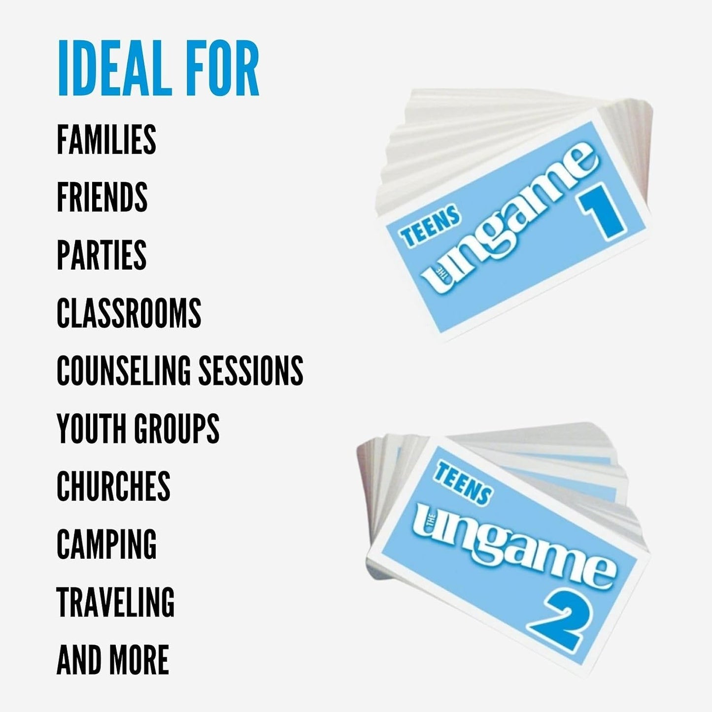 Pocket UNGAME - Seniors Edition - Non-Competitive Card Game for Seniors to Discuss, Share Values & self Express - Take a Walk Down Memory Lane - Age 55+
