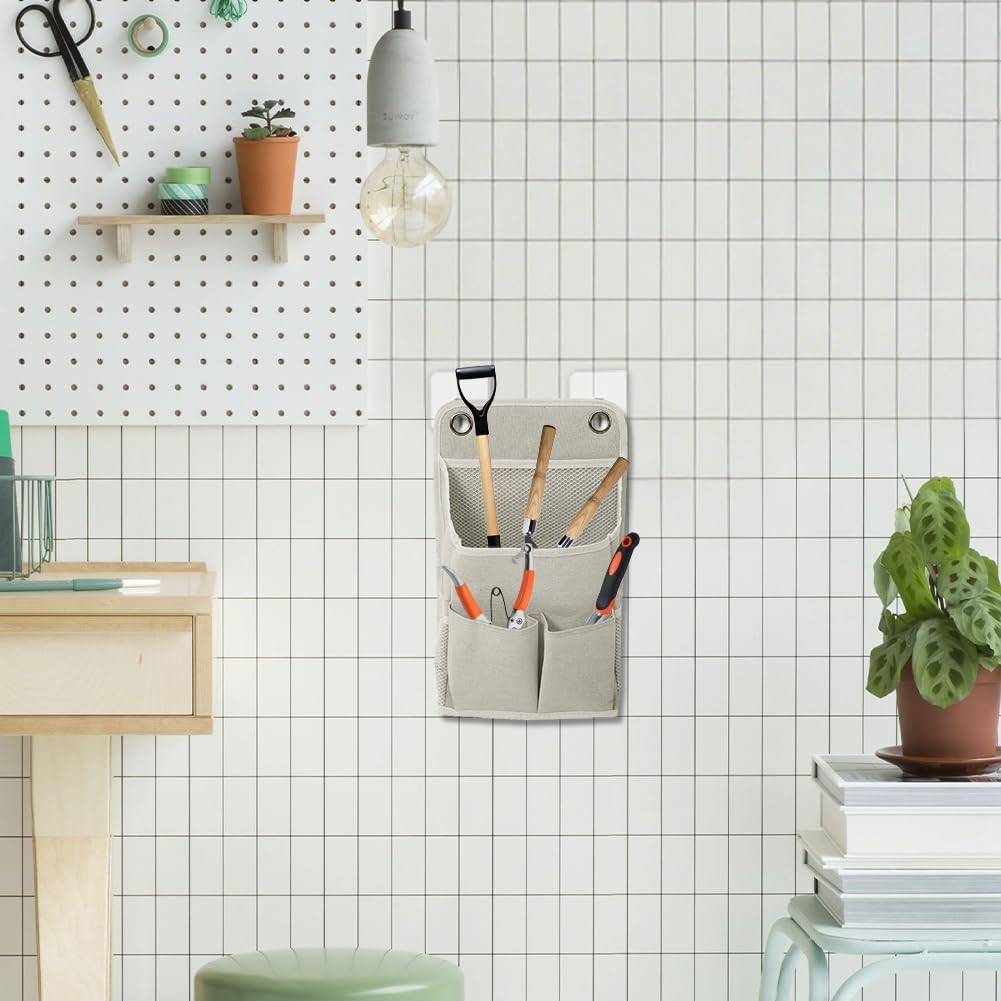 Wall Hanging Organizer Bag, Hanging Storage Basket for Bedroom Closet