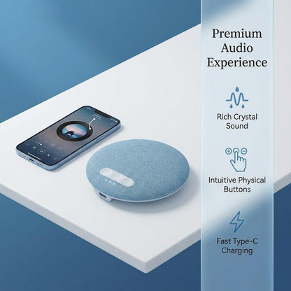 2026 New Sleep Pillow Speakerpillow Speakers for Sleeping with White Noise Timer Wireless Sleep Aid with Stereo Bass Private Sleep Headphones for Adult